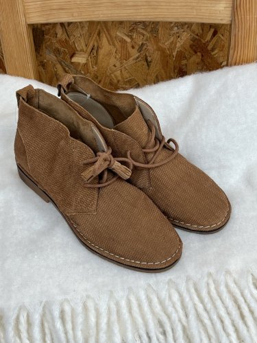 Kožené boty HushPuppies 100 % kůže