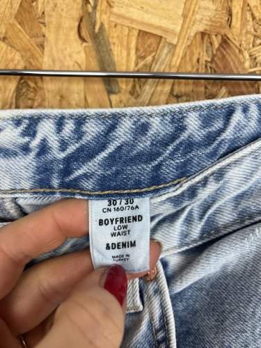 Trhané džíny Denim Co. 100 % bavlna