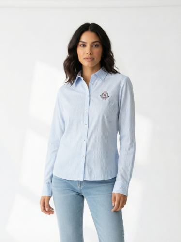 Bavlněná košile Franco Callegari 100 % bavlna