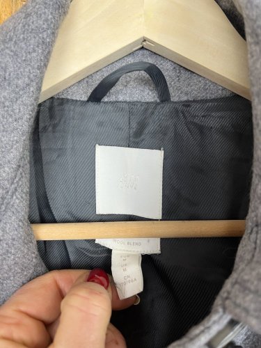 Vlněná košile H&M 63 % vlna