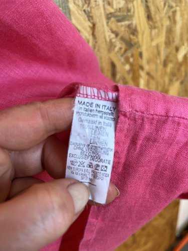 Oversize lněné šaty Rosemarine 100 % len