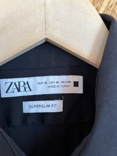 Pánská košile ZARA s podílem bavlny a elastanu