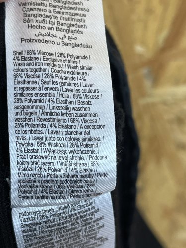 Elastické kalhoty F&F 68 % viskoza