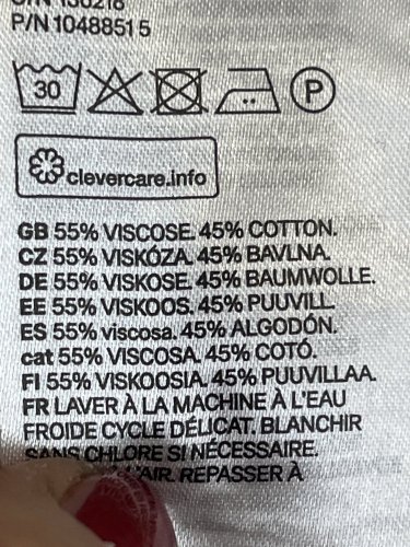 Oversize šaty H&M 55 % viskoza 45 % bavlna