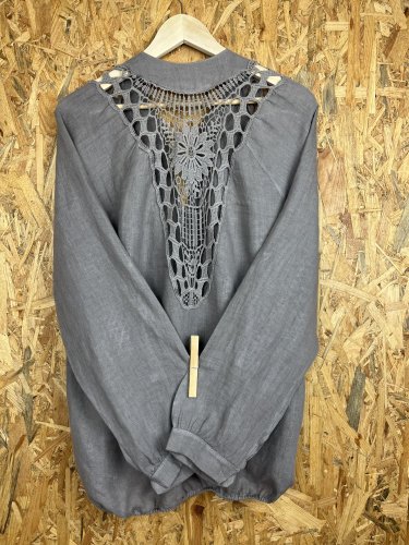 Lněná tunika Made in Italy 100 % len