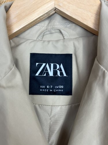 Dětský trenčkot ZARA 60 % bavlna