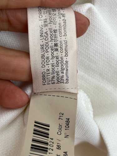 Elastické šaty Massimo Dutti 67 % lyocel 33 % bavlna