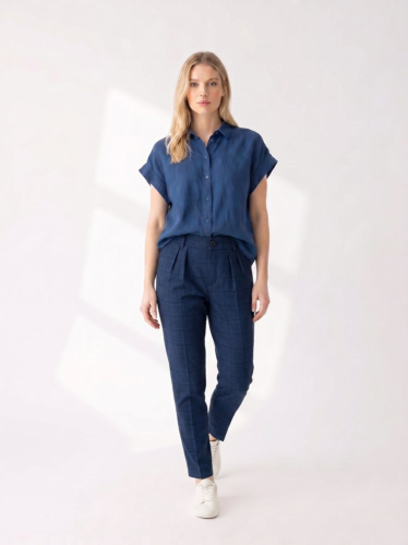Kalhoty Mango 80 % polyester 20 % viskoza
