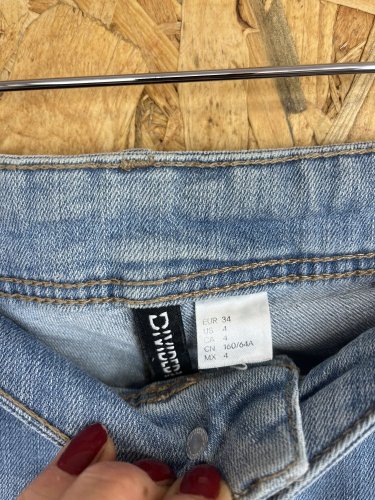Skinny džíny H&M 99 % bavlna