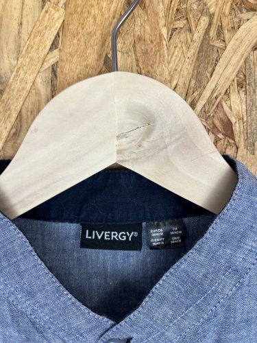 Pánská košile Livergy 55 % len 45 % bavlna