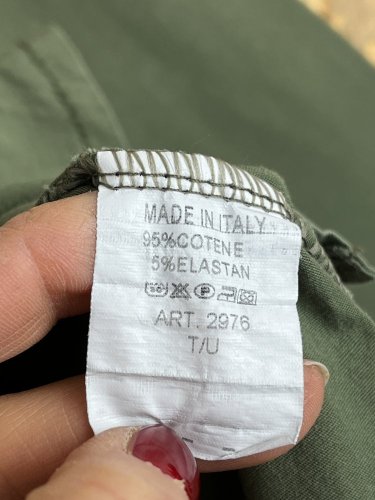 Bavlněná košile Made in Italy 95 % bavlna