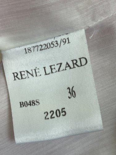 Přírodní sako René Lezard 52 % len 48 % bavlna