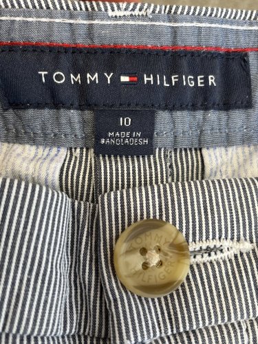 Letní kalhoty Tommy Hilfiger 98 % bavlna