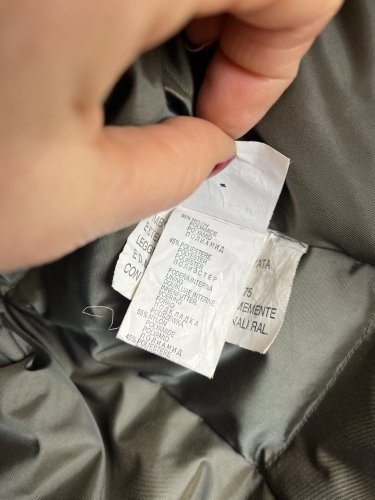 Prošívaná bunda Made in Italy 55 % nylon 45 % polyester