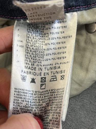 Skinny džíny Diesel 76 % bavlna