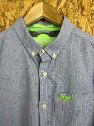 Pánská košile Superdry 100 % bavlna