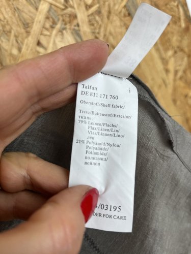 Lněná tunika Taifun 79 % len