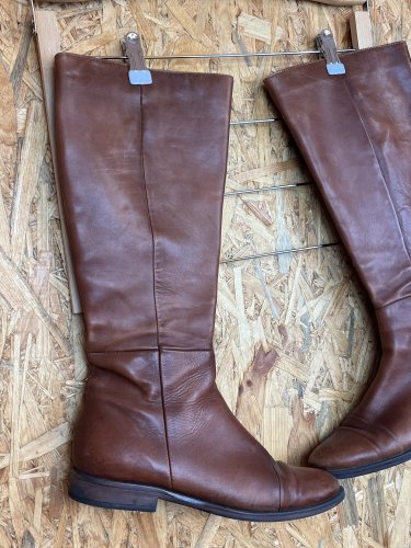 Celokožené kozačky Made in Italy 100 % kůže