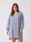 Oversize šaty H&M 52 % bavlna 48 % viskoza