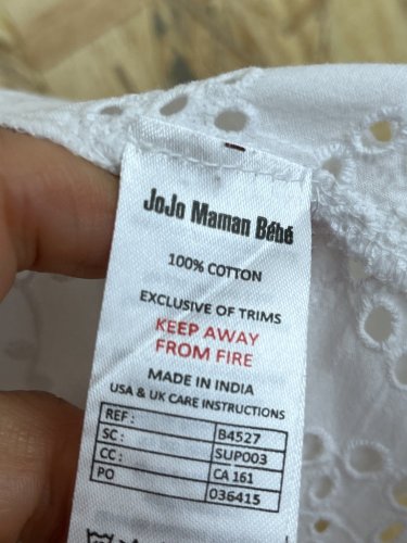 Prodloužená tunika Made in India 100 % bavlna