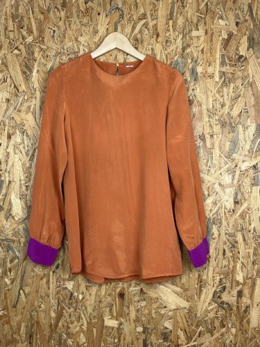 Hedvábná tunika Made in Madagascar 100 % hedvábí