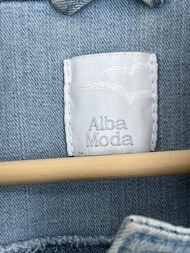 Riflová bunda Alba Moda 76 % bavlna