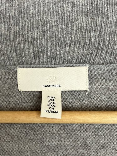 Oversize kardigan H&M s podílem kašmíru