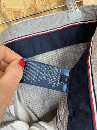 Pánské kalhoty Tommy Hilfiger 99 % bavlna
