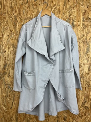 Teplákové sako Made in Italy 95 % bavlna