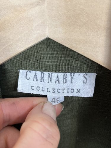 Přírodní košile Carnaby's 60 % len 40 % bavlna