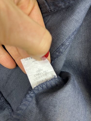 Lněná tunika Made in Italy 100 % len