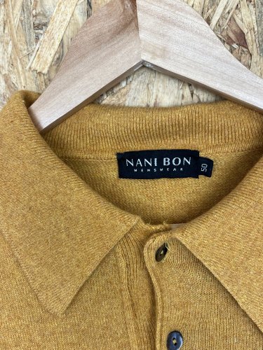 Pánský svetr NANI BON 35 % vlna 20 % bavlna 5 % kašmír