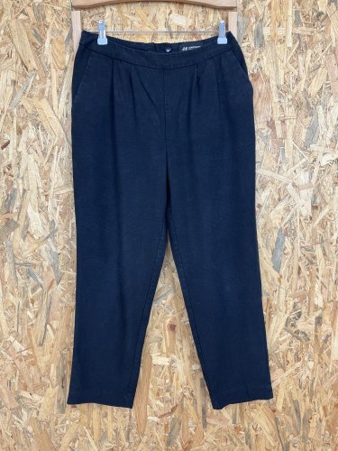 Široké kalhoty H&M 100 % tencel