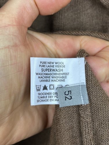 Pánská vesta Woolmark 100 % vlna