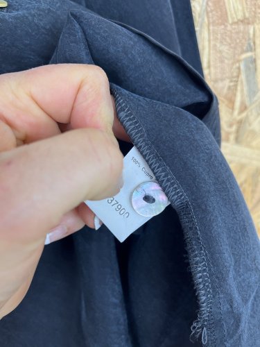 Prodloužená košile Made in Italy 100 % cupro