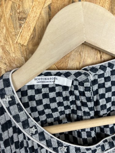 Vaflová tunika Scotch&Soda 100 % bavlna