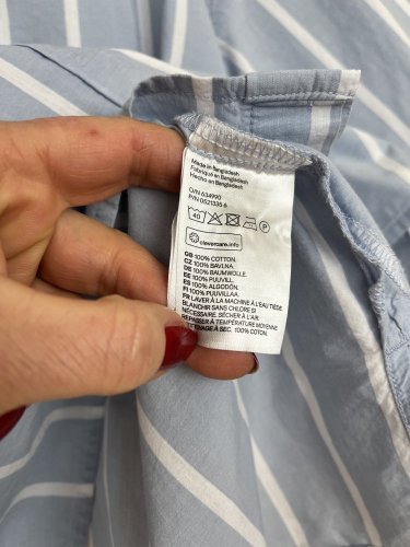 Oversize košile H&M 100 % bavlna