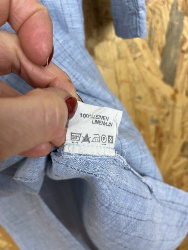Lněné šaty Made in Italy 100 % len