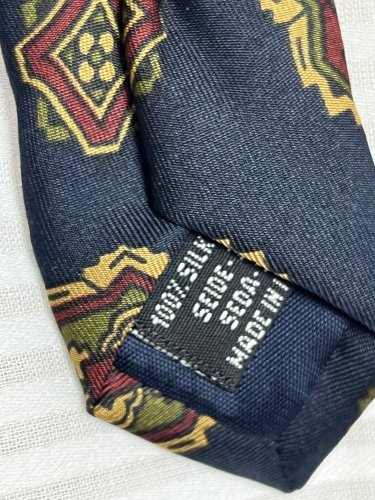 Hedvábná kravata Made in Italy 100 % hedvábí