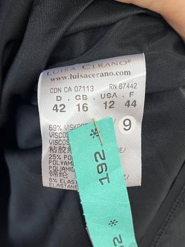 Elastické šaty Luisa Cerano 69 % viskoza