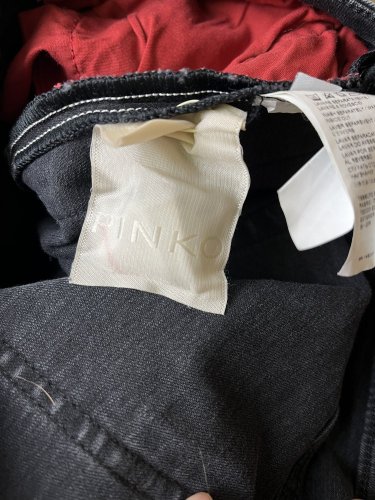 Luxusní skinny džíny PINKO 98 % bavlna