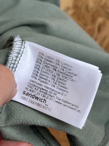 Teplákové šaty Sandwich 95 % bavlna