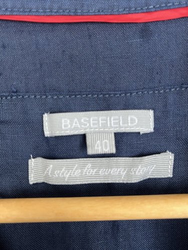 Lněné šaty Basefield 100 % len