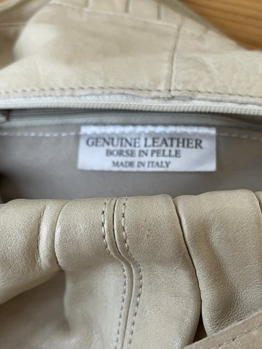 Kožená kabelka Made in Italy 100 % kůže