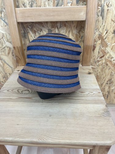Klobouk Made in Italy 55 % vlna 45 % bavlna