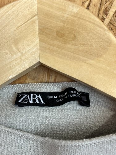 Rolákové šaty ZARA s podílem bavlny a polyamidu