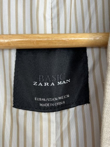 Pánské sako ZARA 100 % len
