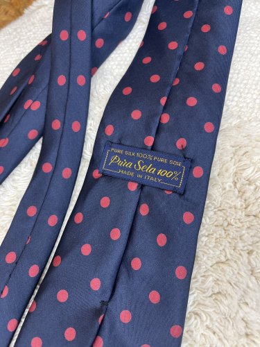 Hedvábná kravata Made in Italy 100 % hedvábí