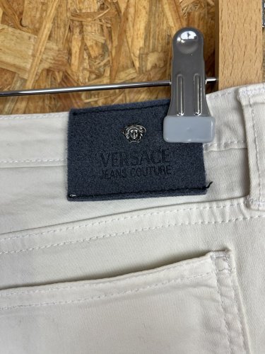 Pánské kalhoty Versace 97 % bavlna