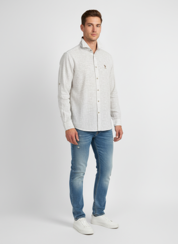 Pánská košile U.S. Polo Assn. 100 % bavlna